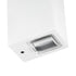 GLOBOSTAR® LINOR 60527 Μοντέρνο Φωτιστικό Τοίχου - Απλίκα LED 10W 1000lm 10° AC 220-240V Αδιάβροχο IP65 Θερμό Λευκό 2700K - Bridgelux COB Chip & TÜV SÜD Driver - Λευκό Ματ - Μ12.5 x Π6 x Υ4cm - 5 Χρόνια Εγγύηση - ledmania.gr