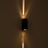 GLOBOSTAR® LINOR 60528 Μοντέρνο Φωτιστικό Τοίχου - Απλίκα LED 10W 1000lm 10° AC 220-240V Αδιάβροχο IP65 Θερμό Λευκό 2700K - Bridgelux COB Chip & TÜV SÜD Driver - Γκρι Ανθρακί Ματ - Μ12.5 x Π6 x Υ4cm - 5 Χρόνια Εγγύηση - ledmania.gr