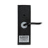 GLOBOSTAR® LINOR 60529 Μοντέρνο Φωτιστικό Τοίχου - Απλίκα LED 10W 1000lm 10° AC 220-240V Αδιάβροχο IP65 Θερμό Λευκό 2700K - Bridgelux COB Chip & TÜV SÜD Driver - Μαύρο Ματ - Μ12.5 x Π6 x Υ4cm - 5 Χρόνια Εγγύηση - ledmania.gr