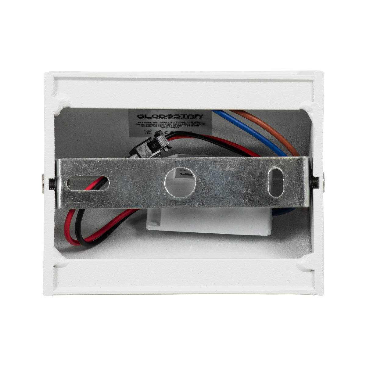 GLOBOSTAR® CIRCOA 60533 Μοντέρνο Φωτιστικό Τοίχου - Απλίκα LED 10W 1000lm 60° AC 220-240V Αδιάβροχο IP44 Θερμό Λευκό 2700K - Bridgelux COB Chip & TÜV SÜD Driver - Λευκό Ματ - Μ10 x Π8 x Υ10cm - 5 Χρόνια Εγγύηση