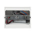 GLOBOSTAR® CIRCOA 60533 Μοντέρνο Φωτιστικό Τοίχου - Απλίκα LED 10W 1000lm 60° AC 220-240V Αδιάβροχο IP44 Θερμό Λευκό 2700K - Bridgelux COB Chip & TÜV SÜD Driver - Λευκό Ματ - Μ10 x Π8 x Υ10cm - 5 Χρόνια Εγγύηση