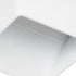 GLOBOSTAR® CIRCOA 60533 Μοντέρνο Φωτιστικό Τοίχου - Απλίκα LED 10W 1000lm 60° AC 220-240V Αδιάβροχο IP44 Θερμό Λευκό 2700K - Bridgelux COB Chip & TÜV SÜD Driver - Λευκό Ματ - Μ10 x Π8 x Υ10cm - 5 Χρόνια Εγγύηση