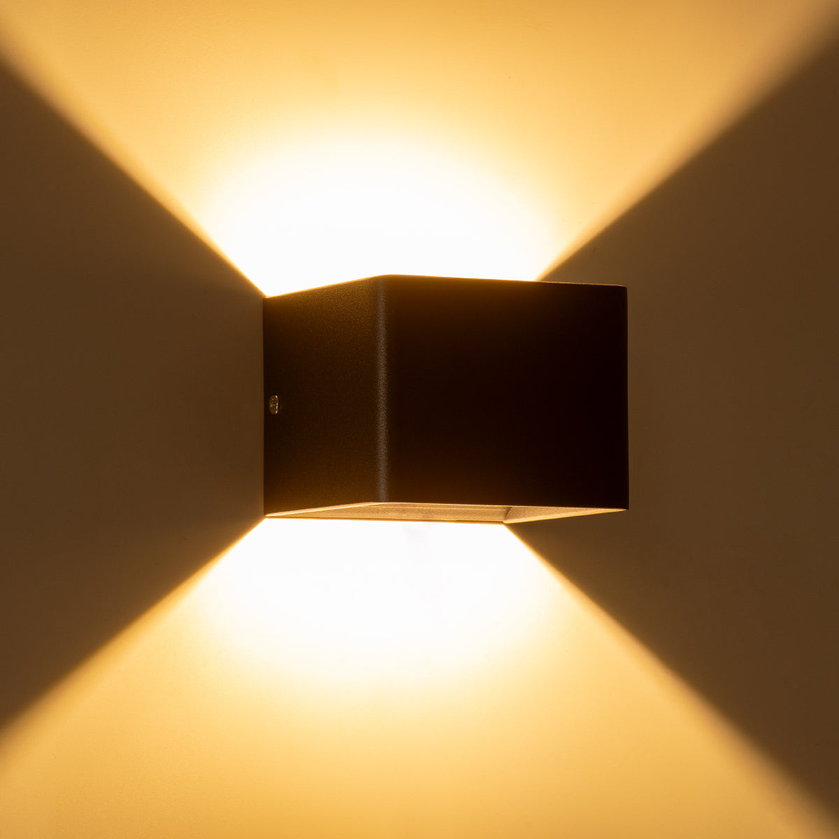 GLOBOSTAR® CIRCOA 60534 Μοντέρνο Φωτιστικό Τοίχου - Απλίκα LED 10W 1000lm 60° AC 220-240V Αδιάβροχο IP44 Θερμό Λευκό 2700K - Bridgelux COB Chip & TÜV SÜD Driver - Γκρι Ανθρακί Ματ - Μ10 x Π8 x Υ10cm - 5 Χρόνια Εγγύηση - ledmania.gr