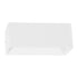 GLOBOSTAR® CIRCOA 60542 Μοντέρνο Φωτιστικό Τοίχου - Απλίκα LED 10W 1000lm 60° AC 220-240V Αδιάβροχο IP44 Θερμό Λευκό 2700K - Bridgelux COB Chip & TÜV SÜD Driver - Λευκό Ματ - Μ20 x Π8 x Υ10cm - 5 Χρόνια Εγγύηση - ledmania.gr