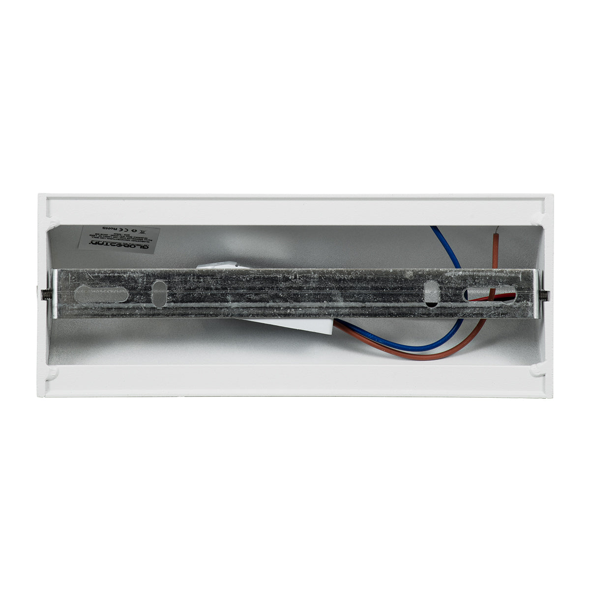 GLOBOSTAR® CIRCOA 60542 Μοντέρνο Φωτιστικό Τοίχου - Απλίκα LED 10W 1000lm 60° AC 220-240V Αδιάβροχο IP44 Θερμό Λευκό 2700K - Bridgelux COB Chip & TÜV SÜD Driver - Λευκό Ματ - Μ20 x Π8 x Υ10cm - 5 Χρόνια Εγγύηση - ledmania.gr