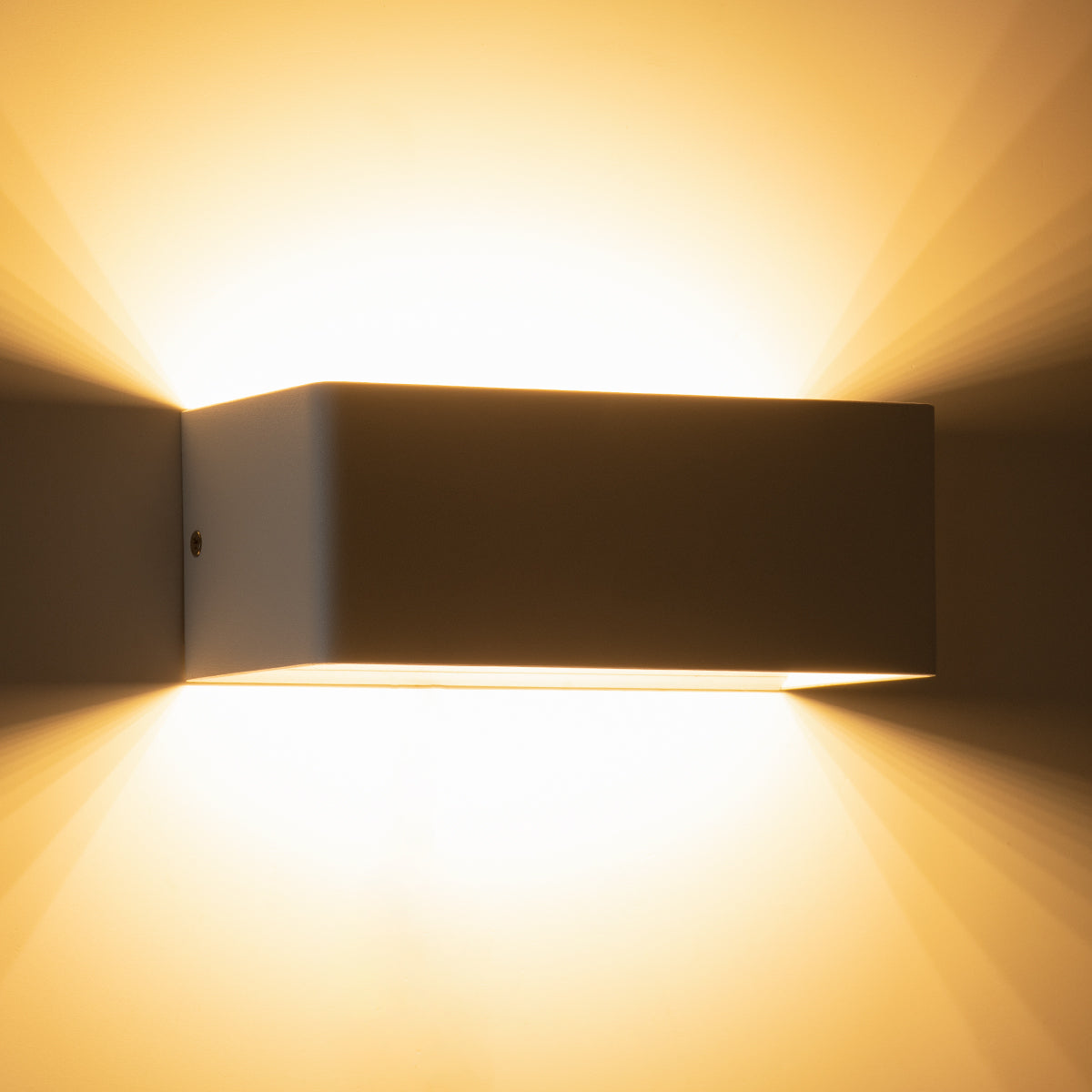 GLOBOSTAR® CIRCOA 60542 Μοντέρνο Φωτιστικό Τοίχου - Απλίκα LED 10W 1000lm 60° AC 220-240V Αδιάβροχο IP44 Θερμό Λευκό 2700K - Bridgelux COB Chip & TÜV SÜD Driver - Λευκό Ματ - Μ20 x Π8 x Υ10cm - 5 Χρόνια Εγγύηση - ledmania.gr