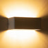 GLOBOSTAR® CIRCOA 60542 Μοντέρνο Φωτιστικό Τοίχου - Απλίκα LED 10W 1000lm 60° AC 220-240V Αδιάβροχο IP44 Θερμό Λευκό 2700K - Bridgelux COB Chip & TÜV SÜD Driver - Λευκό Ματ - Μ20 x Π8 x Υ10cm - 5 Χρόνια Εγγύηση - ledmania.gr