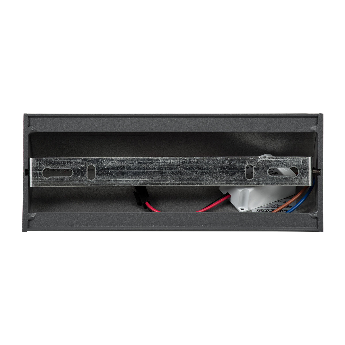 GloboStar® CIRCOA 60543 Φωτιστικό Τοίχου - Απλίκα Αρχιτεκτονικού Φωτισμού Εσωτερικού/Εξωτερικού Χώρου Up & Down LED 10W 1080lm 60° AC 220-240V IP44 Μ20 x Π8 x Υ10cm - Θερμό Λευκό 2700K - Γκρι Ανθρακί - Bridgelux Chip - 3 Years Warranty - ledmania.gr