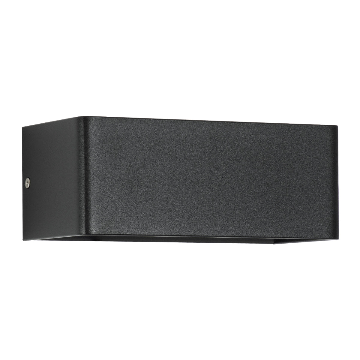 GloboStar® CIRCOA 60544 Φωτιστικό Τοίχου - Απλίκα Αρχιτεκτονικού Φωτισμού Εσωτερικού/Εξωτερικού Χώρου Up & Down LED 10W 1080lm 60° AC 220-240V IP44 Μ20 x Π8 x Υ10cm - Θερμό Λευκό 2700K - Μαύρο - Bridgelux Chip - 3 Years Warranty - ledmania.gr