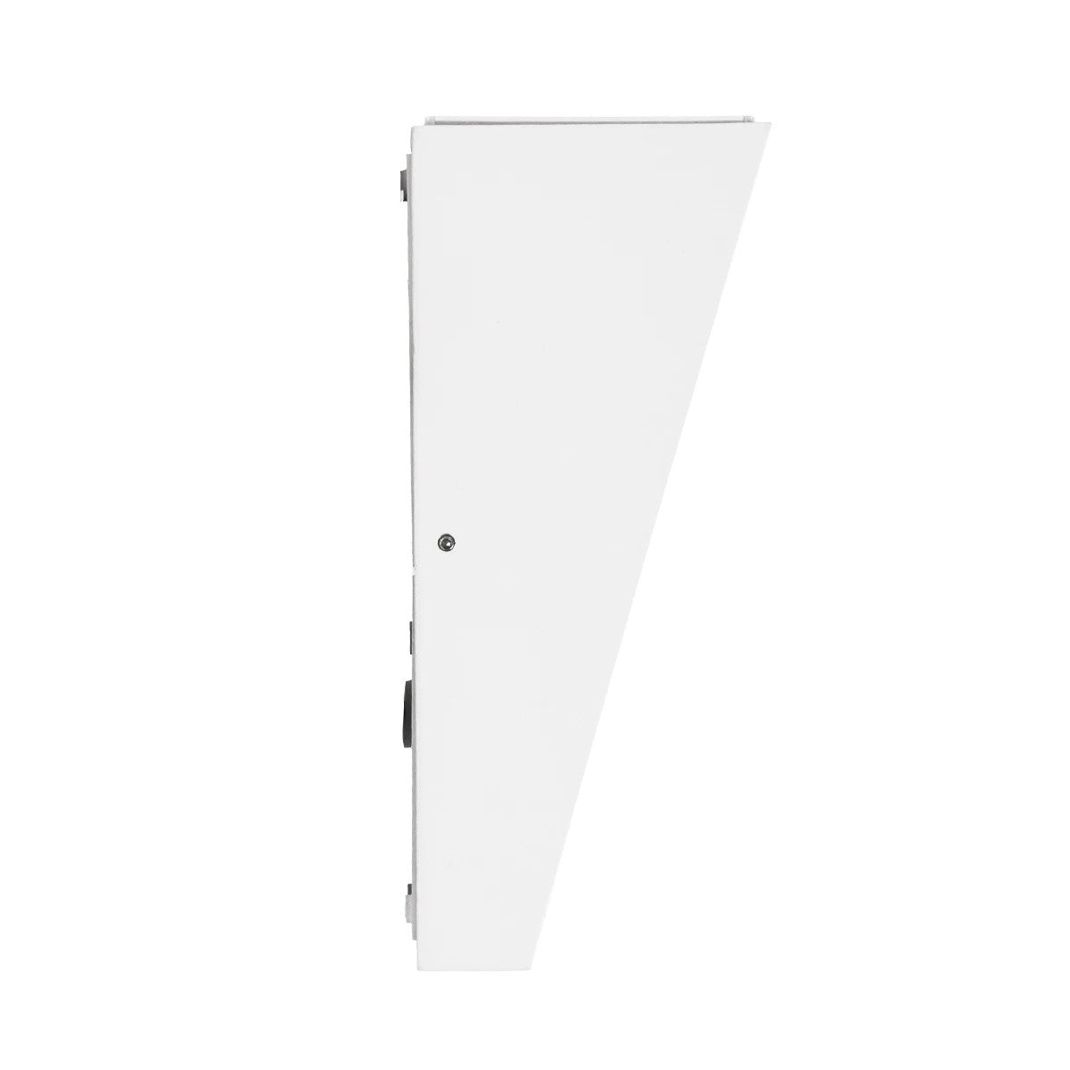 GloboStar® TRIANDE 60554 Φωτιστικό Τοίχου - Απλίκα Αρχιτεκτονικού Φωτισμού Εσωτερικού/Εξωτερικού Χώρου Up & Down LED 10W 1200lm 5° & 60° AC 220-240V IP65 Μ8.5 x Π8.5 x Υ20cm - Φυσικό Λευκό 4500K - Λευκό Αλουμίνιο - Bridgelux Chip - 3 Χρόνια Εγγύηση - ledmania.gr