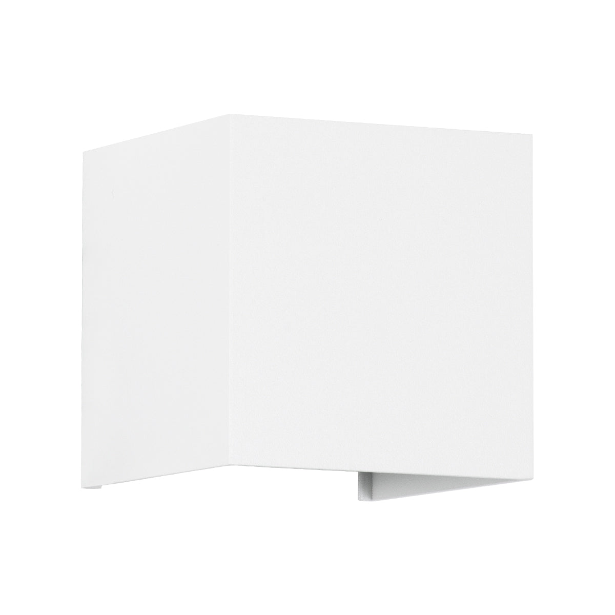 GLOBOSTAR® AXIS-S 60560 Μοντέρνο Φωτιστικό Τοίχου - Απλίκα LED 10W 1150lm 5°/60° AC 220-240V Αδιάβροχο IP65 Θερμό Λευκό 2700K - Bridgelux COB Chip & TÜV SÜD Driver - Λευκό Ματ - Μ10 x Π10 x Υ10cm - 5 Χρόνια Εγγύηση