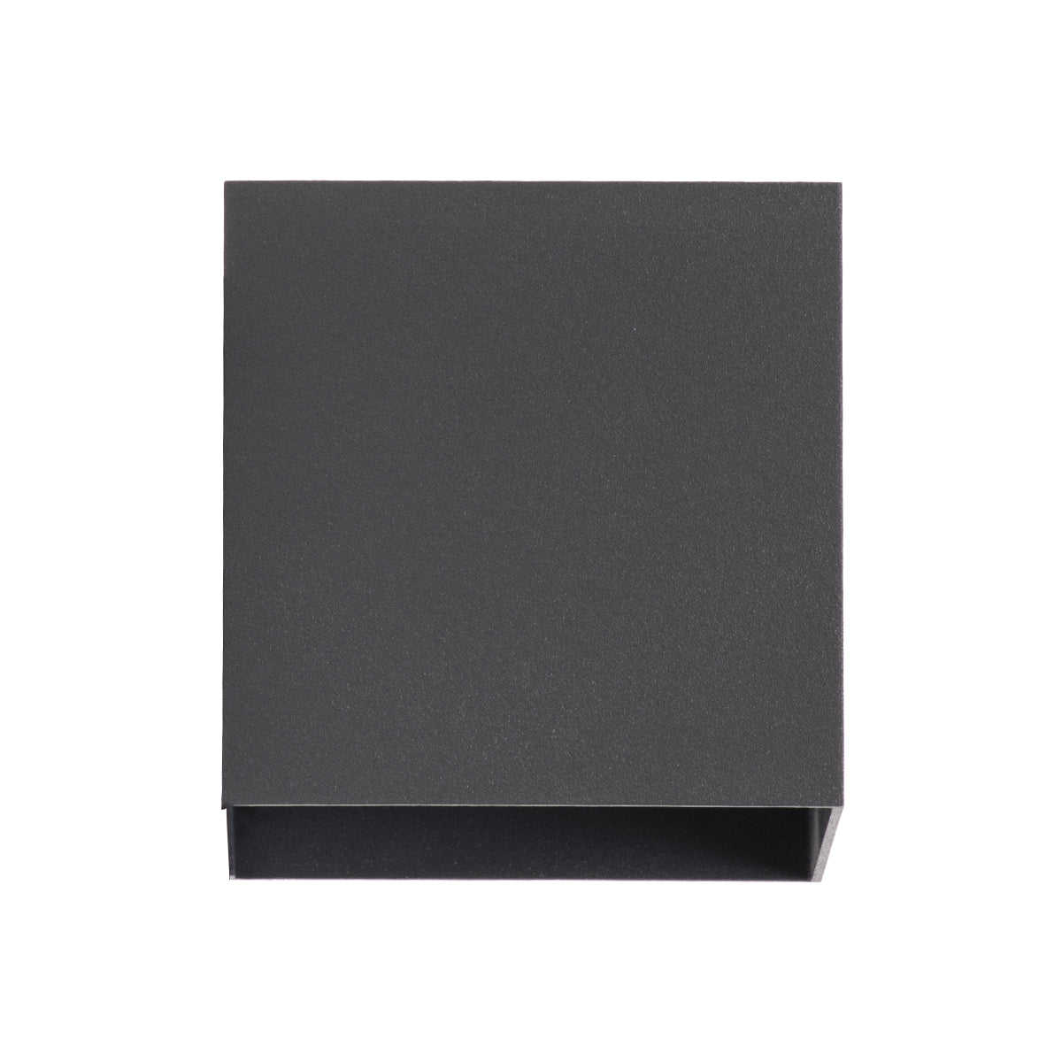 GLOBOSTAR® AXIS-S 60561 Μοντέρνο Φωτιστικό Τοίχου - Απλίκα LED 10W 1150lm 5°/60° AC 220-240V Αδιάβροχο IP65 Θερμό Λευκό 2700K - Bridgelux COB Chip & TÜV SÜD Driver - Γκρι Ανθρακί Ματ - Μ10 x Π10 x Υ10cm - 5 Χρόνια Εγγύηση - ledmania.gr