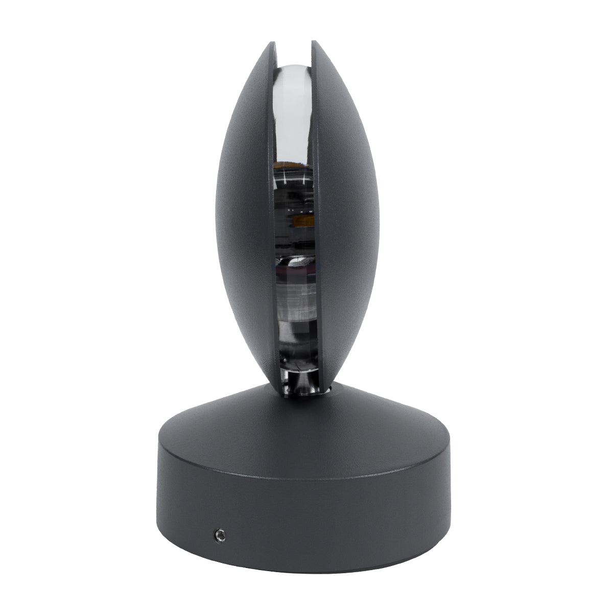 GLOBOSTAR® ZERODA 60597 Μοντέρνο Φωτιστικό Τοίχου - Απλίκα LED 9W 1035lm 3°/360° AC 220-240V Αδιάβροχο IP65 Θερμό Λευκό 2700K - CREE XPE Chip & TÜV SÜD Driver - Γκρι Ανθρακί Ματ - Μ11 x Π10 x Υ16cm - 5 Χρόνια Εγγύηση - ledmania.gr