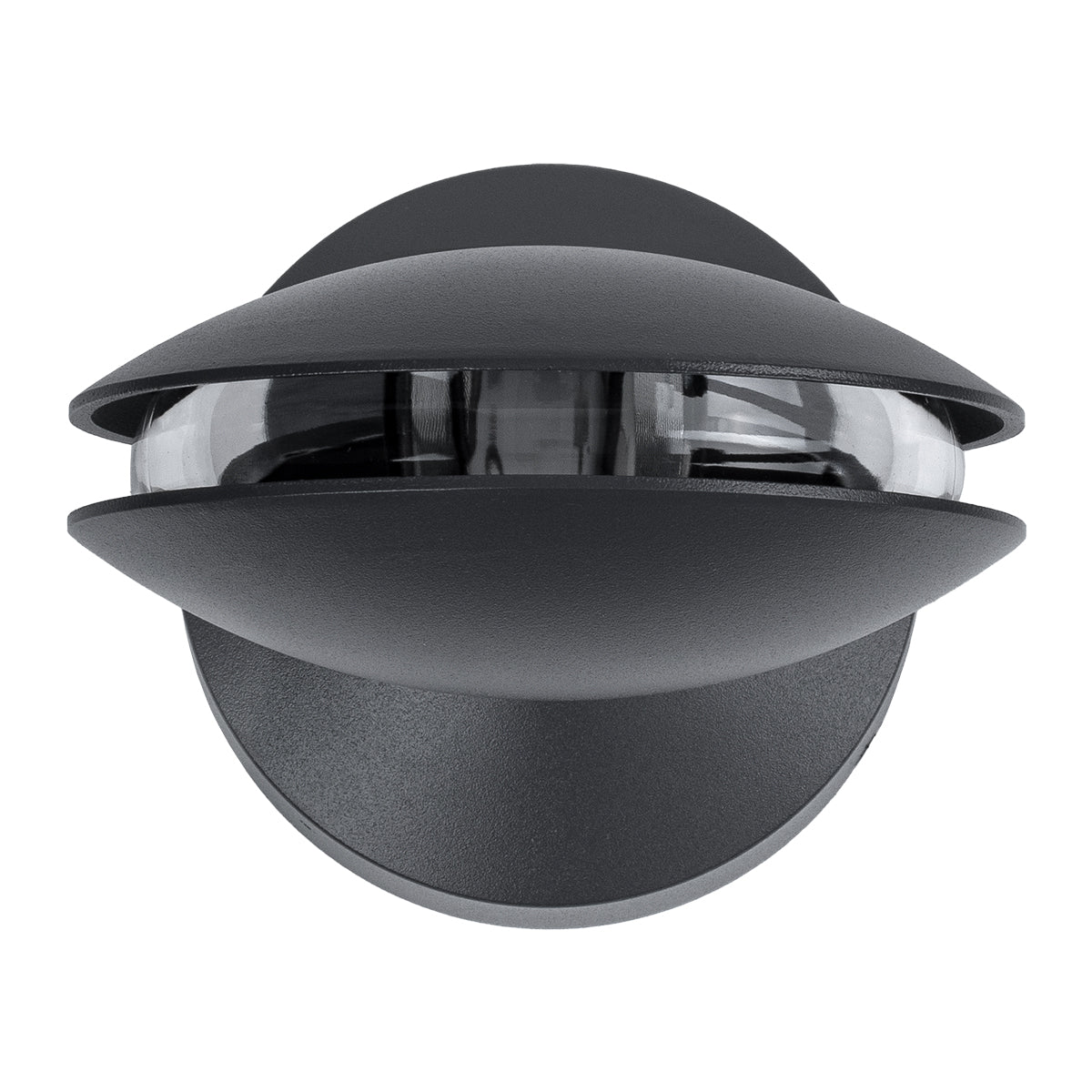 GLOBOSTAR® ZERODA 60597 Μοντέρνο Φωτιστικό Τοίχου - Απλίκα LED 9W 1035lm 3°/360° AC 220-240V Αδιάβροχο IP65 Θερμό Λευκό 2700K - CREE XPE Chip & TÜV SÜD Driver - Γκρι Ανθρακί Ματ - Μ11 x Π10 x Υ16cm - 5 Χρόνια Εγγύηση - ledmania.gr