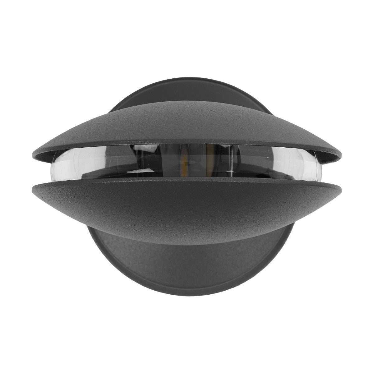 GLOBOSTAR® ZERODA 60599 Μοντέρνο Φωτιστικό Τοίχου - Απλίκα LED 9W 1080lm 3° x 360° AC 220-240V Αδιάβροχο IP65 Ψυχρό Λευκό 6000K - CREE XPE Chip & TÜV SÜD Driver - Γκρι Ανθρακί Ματ - Μ11 x Π10 x Υ16cm - 5 Χρόνια Εγγύηση - ledmania.gr