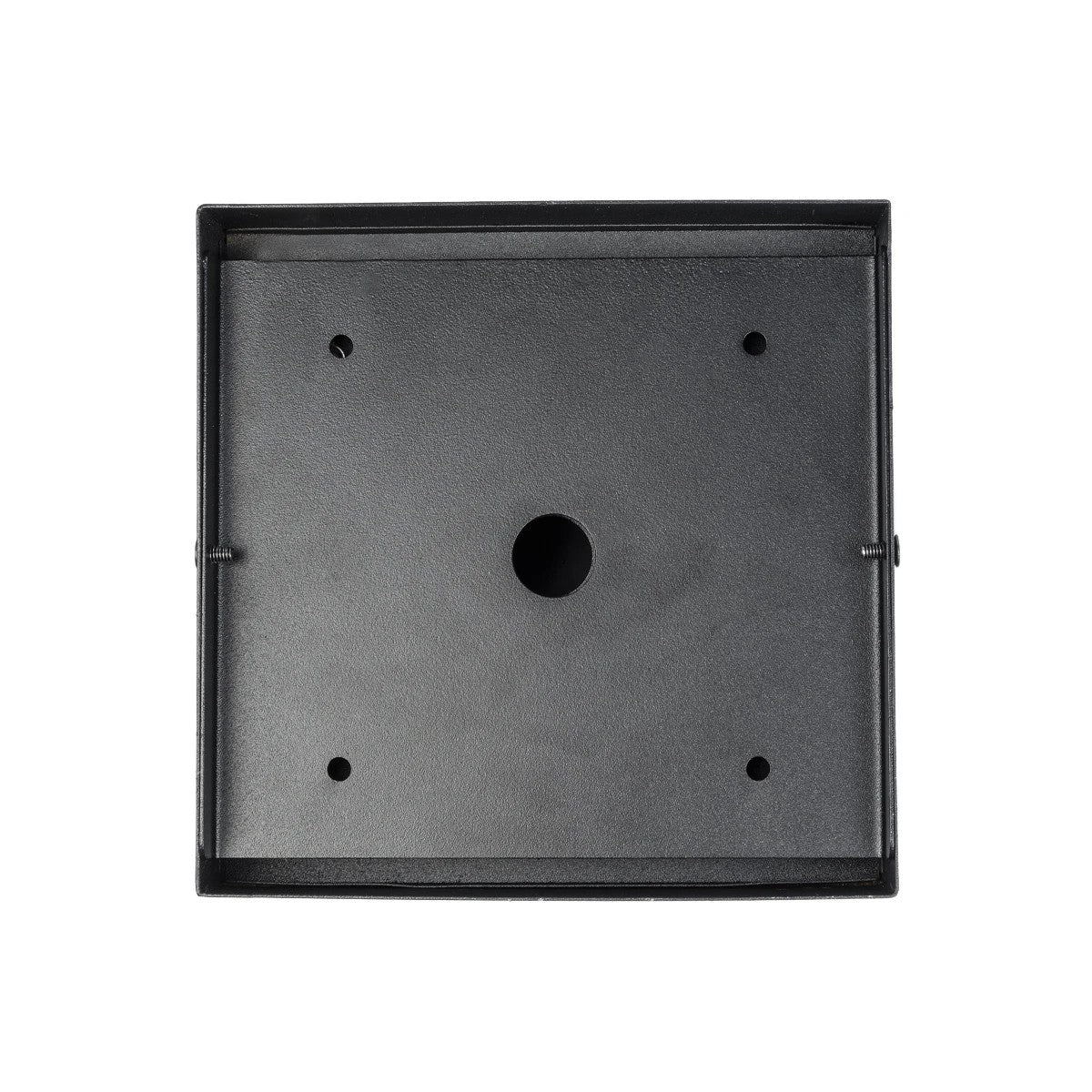 GloboStar® MAGMA 60626 Μοντέρνο Φωτιστικό Οροφής Σποτ Μονόφωτο 1 x GU10 IP20 Μαύρο Αλουμίνιο - Μ15 x Π15 x Υ13cm - ledmania.gr