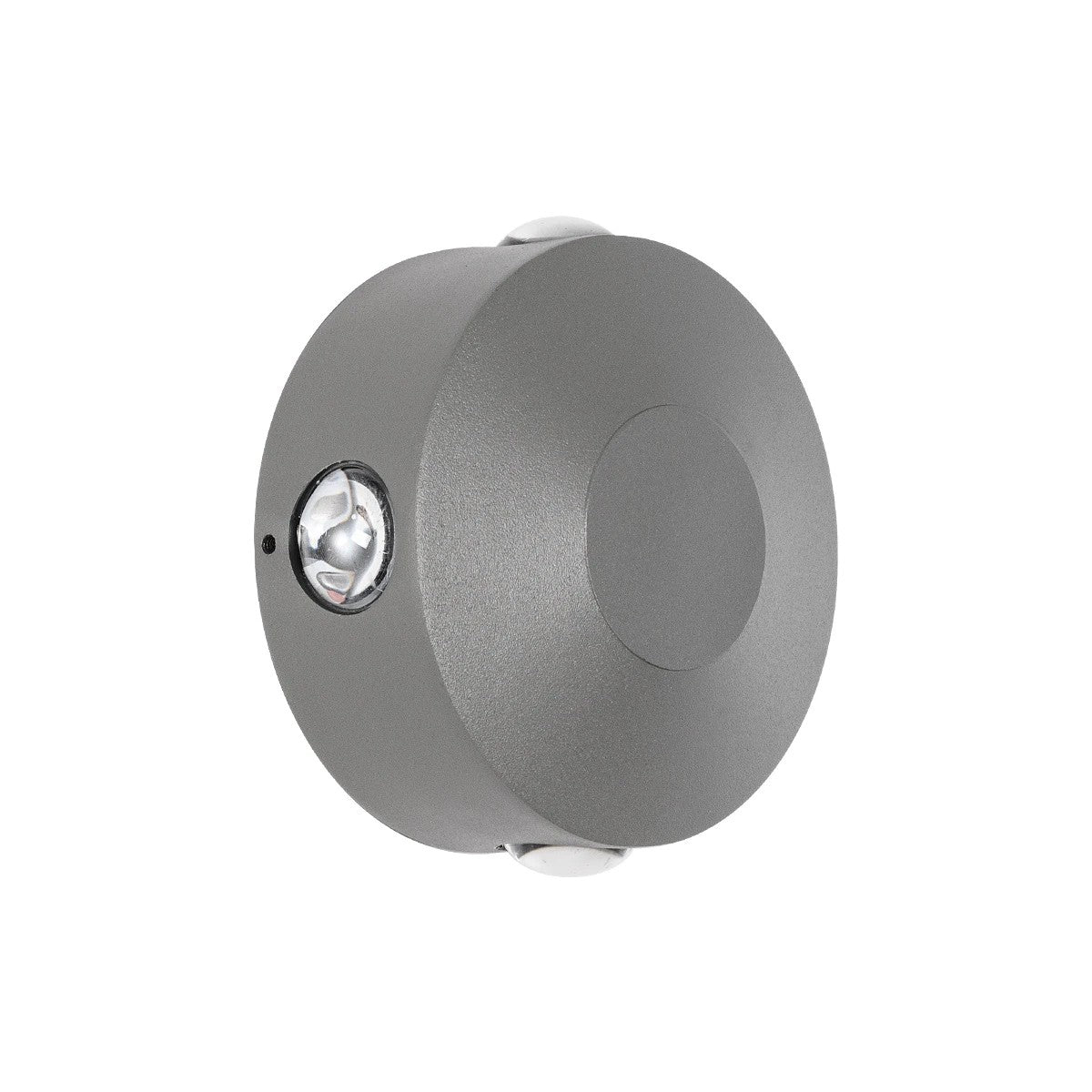 kelvo® ARKOS KLV-101-0108 Μοντέρνο Φωτιστικό Τοίχου - Απλίκα LED 8W 840lm 15° AC 220-240V Αδιάβροχο IP65 Θερμό Λευκό 2700K - Lumileds COB Chip & TÜV SÜD Driver - Γκρι Ανθρακί Ματ - Μ13 x Π5.5 x Υ13cm - 5 Χρόνια Εγγύηση - ledmania.gr