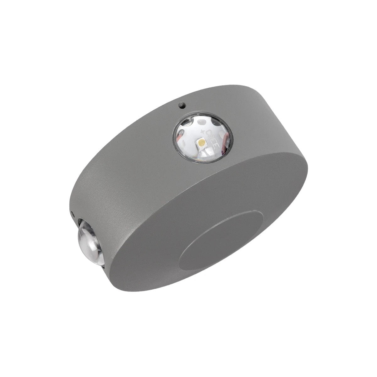 kelvo® ARKOS KLV-101-0108 Μοντέρνο Φωτιστικό Τοίχου - Απλίκα LED 8W 840lm 15° AC 220-240V Αδιάβροχο IP65 Θερμό Λευκό 2700K - Lumileds COB Chip & TÜV SÜD Driver - Γκρι Ανθρακί Ματ - Μ13 x Π5.5 x Υ13cm - 5 Χρόνια Εγγύηση - ledmania.gr