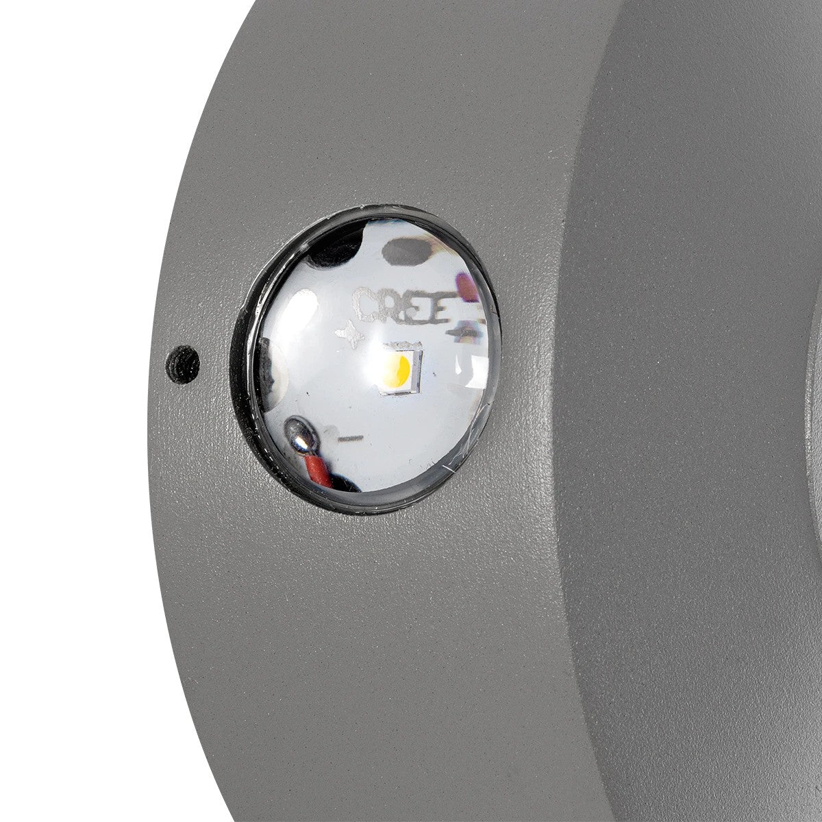 kelvo® ARKOS KLV-101-0108 Μοντέρνο Φωτιστικό Τοίχου - Απλίκα LED 8W 840lm 15° AC 220-240V Αδιάβροχο IP65 Θερμό Λευκό 2700K - Lumileds COB Chip & TÜV SÜD Driver - Γκρι Ανθρακί Ματ - Μ13 x Π5.5 x Υ13cm - 5 Χρόνια Εγγύηση - ledmania.gr