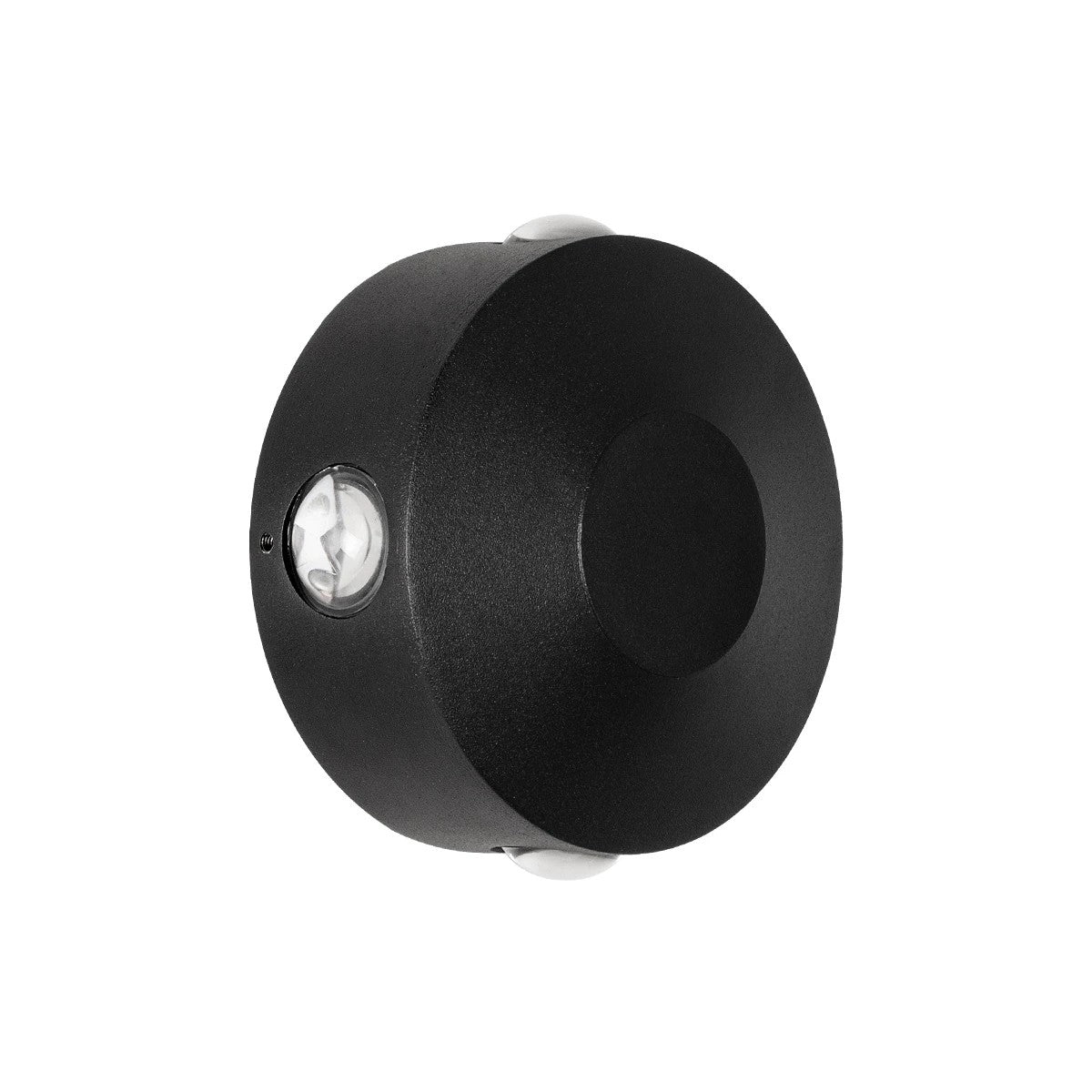 kelvo® ARKOS KLV-101-0107 Μοντέρνο Φωτιστικό Τοίχου - Απλίκα LED 8W 840lm 15° AC 220-240V Αδιάβροχο IP65 Θερμό Λευκό 2700K - Lumileds COB Chip & TÜV SÜD Driver - Μαύρο Ματ - Μ13 x Π5.5 x Υ13cm - 5 Χρόνια Εγγύηση - ledmania.gr