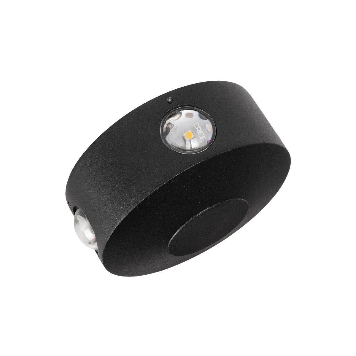 kelvo® ARKOS KLV-101-0107 Μοντέρνο Φωτιστικό Τοίχου - Απλίκα LED 8W 840lm 15° AC 220-240V Αδιάβροχο IP65 Θερμό Λευκό 2700K - Lumileds COB Chip & TÜV SÜD Driver - Μαύρο Ματ - Μ13 x Π5.5 x Υ13cm - 5 Χρόνια Εγγύηση - ledmania.gr
