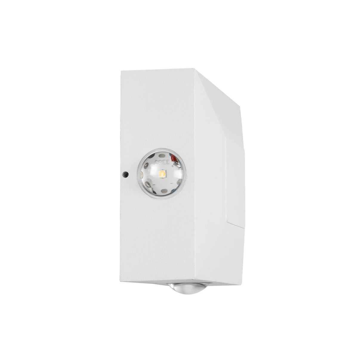kelvo® ARKOS KLV-101-0112 Μοντέρνο Φωτιστικό Τοίχου - Απλίκα LED 8W 840lm 15° AC 220-240V Αδιάβροχο IP65 Θερμό Λευκό 2700K - Lumileds COB Chip & TÜV SÜD Driver - Λευκό Ματ - Μ14 x Π5.5 x Υ14cm - 5 Χρόνια Εγγύηση - ledmania.gr