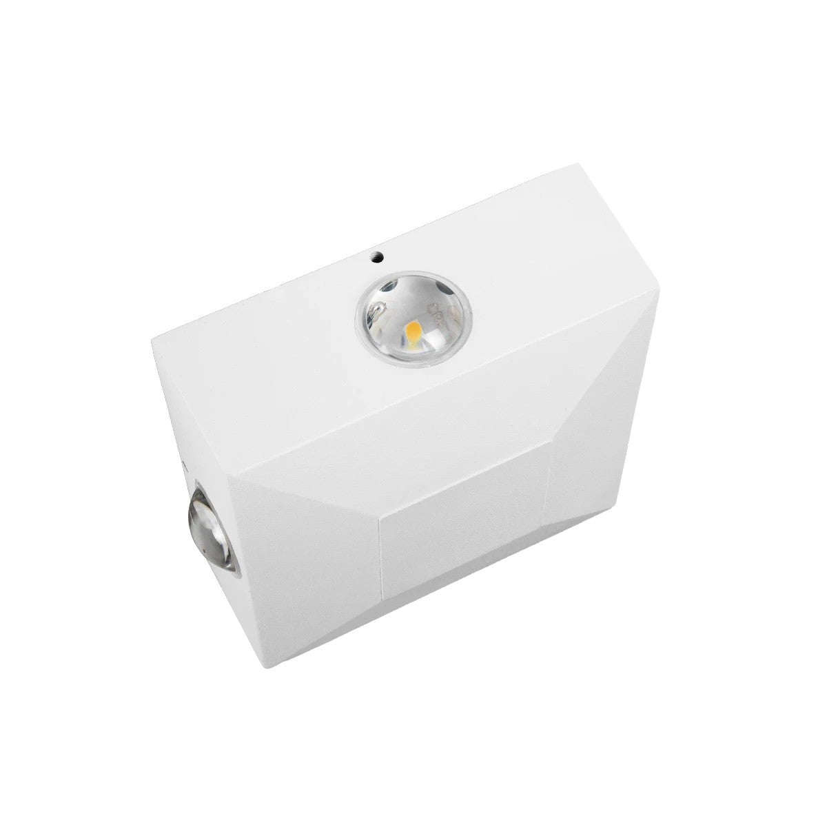 kelvo® ARKOS KLV-101-0112 Μοντέρνο Φωτιστικό Τοίχου - Απλίκα LED 8W 840lm 15° AC 220-240V Αδιάβροχο IP65 Θερμό Λευκό 2700K - Lumileds COB Chip & TÜV SÜD Driver - Λευκό Ματ - Μ14 x Π5.5 x Υ14cm - 5 Χρόνια Εγγύηση - ledmania.gr