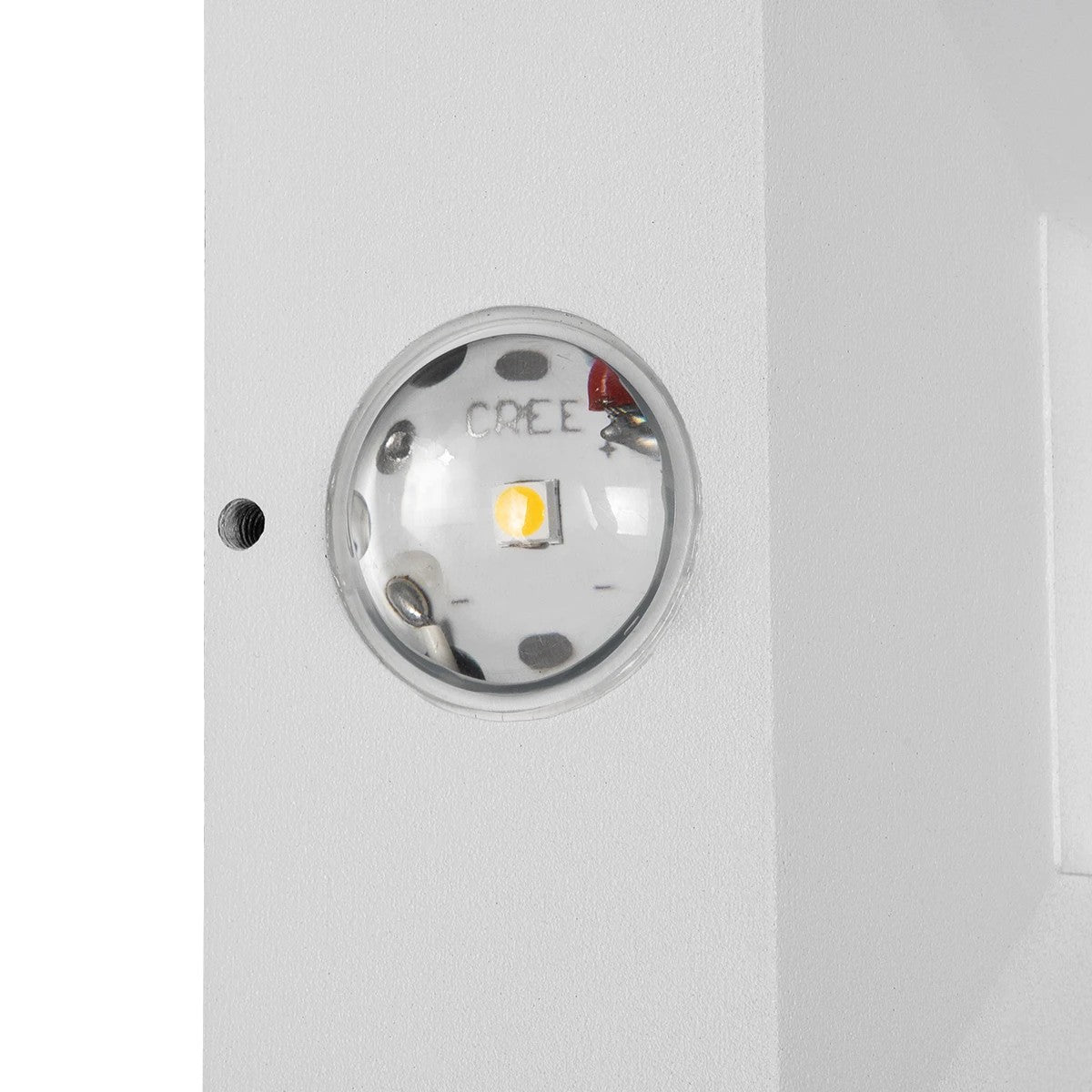 kelvo® ARKOS KLV-101-0112 Μοντέρνο Φωτιστικό Τοίχου - Απλίκα LED 8W 840lm 15° AC 220-240V Αδιάβροχο IP65 Θερμό Λευκό 2700K - Lumileds COB Chip & TÜV SÜD Driver - Λευκό Ματ - Μ14 x Π5.5 x Υ14cm - 5 Χρόνια Εγγύηση - ledmania.gr