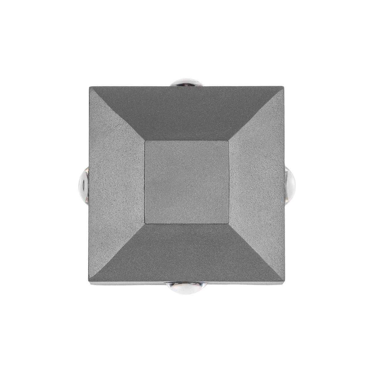 kelvo® ARKOS KLV-101-0111 Μοντέρνο Φωτιστικό Τοίχου - Απλίκα LED 8W 840lm 15° AC 220-240V Αδιάβροχο IP65 Θερμό Λευκό 2700K - Lumileds COB Chip & TÜV SÜD Driver - Γκρι Ανθρακί Ματ - Μ14 x Π5.5 x Υ14cm - 5 Χρόνια Εγγύηση - ledmania.gr