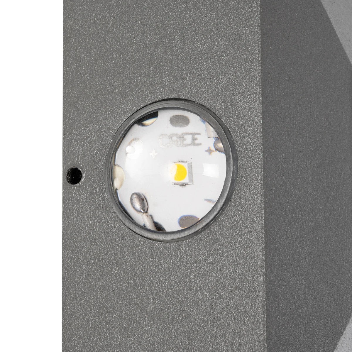 kelvo® ARKOS KLV-101-0111 Μοντέρνο Φωτιστικό Τοίχου - Απλίκα LED 8W 840lm 15° AC 220-240V Αδιάβροχο IP65 Θερμό Λευκό 2700K - Lumileds COB Chip & TÜV SÜD Driver - Γκρι Ανθρακί Ματ - Μ14 x Π5.5 x Υ14cm - 5 Χρόνια Εγγύηση - ledmania.gr