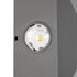 kelvo® ARKOS KLV-101-0111 Μοντέρνο Φωτιστικό Τοίχου - Απλίκα LED 8W 840lm 15° AC 220-240V Αδιάβροχο IP65 Θερμό Λευκό 2700K - Lumileds COB Chip & TÜV SÜD Driver - Γκρι Ανθρακί Ματ - Μ14 x Π5.5 x Υ14cm - 5 Χρόνια Εγγύηση - ledmania.gr