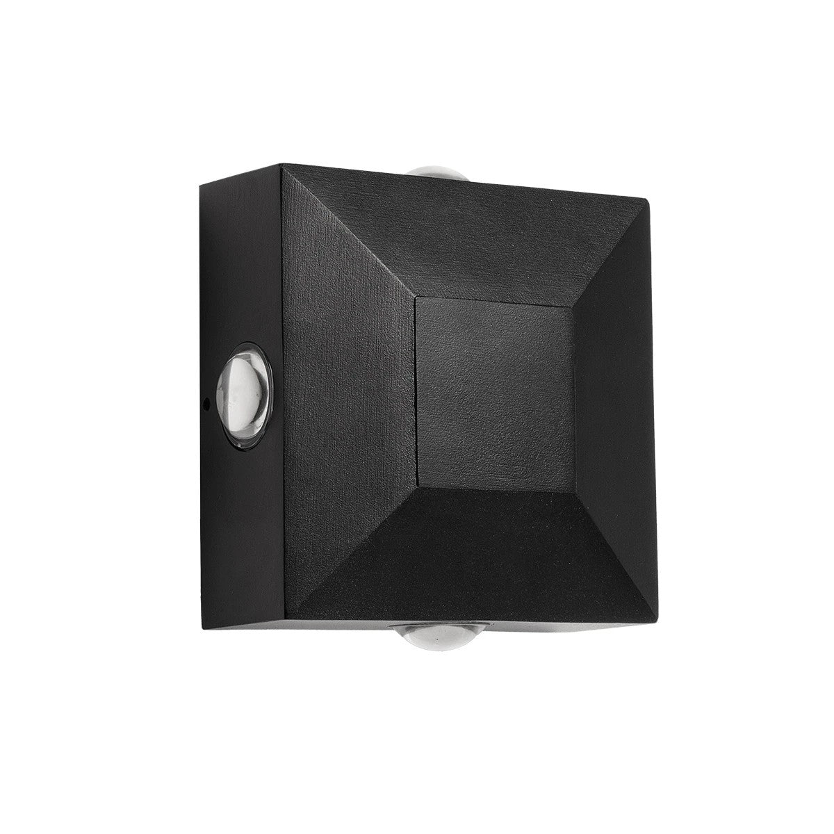 kelvo® ARKOS KLV-101-0110 Μοντέρνο Φωτιστικό Τοίχου - Απλίκα LED 8W 840lm 15° AC 220-240V Αδιάβροχο IP65 Θερμό Λευκό 2700K - Lumileds COB Chip & TÜV SÜD Driver - Μαύρο Ματ - Μ14 x Π5.5 x Υ14cm - 5 Χρόνια Εγγύηση - ledmania.gr