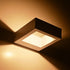 kelvo® AURA KLV-101-0118 Μοντέρνο Φωτιστικό Τοίχου - Απλίκα LED 7W 875lm 45° AC 220-240V Αδιάβροχο IP65 Θερμό Λευκό 2700K - Bridgelux COB Chip & TÜV SÜD Driver - Λευκό Ματ - Μ15 x Π12.5 x Υ4.5cm - 5 Χρόνια Εγγύηση - ledmania.gr