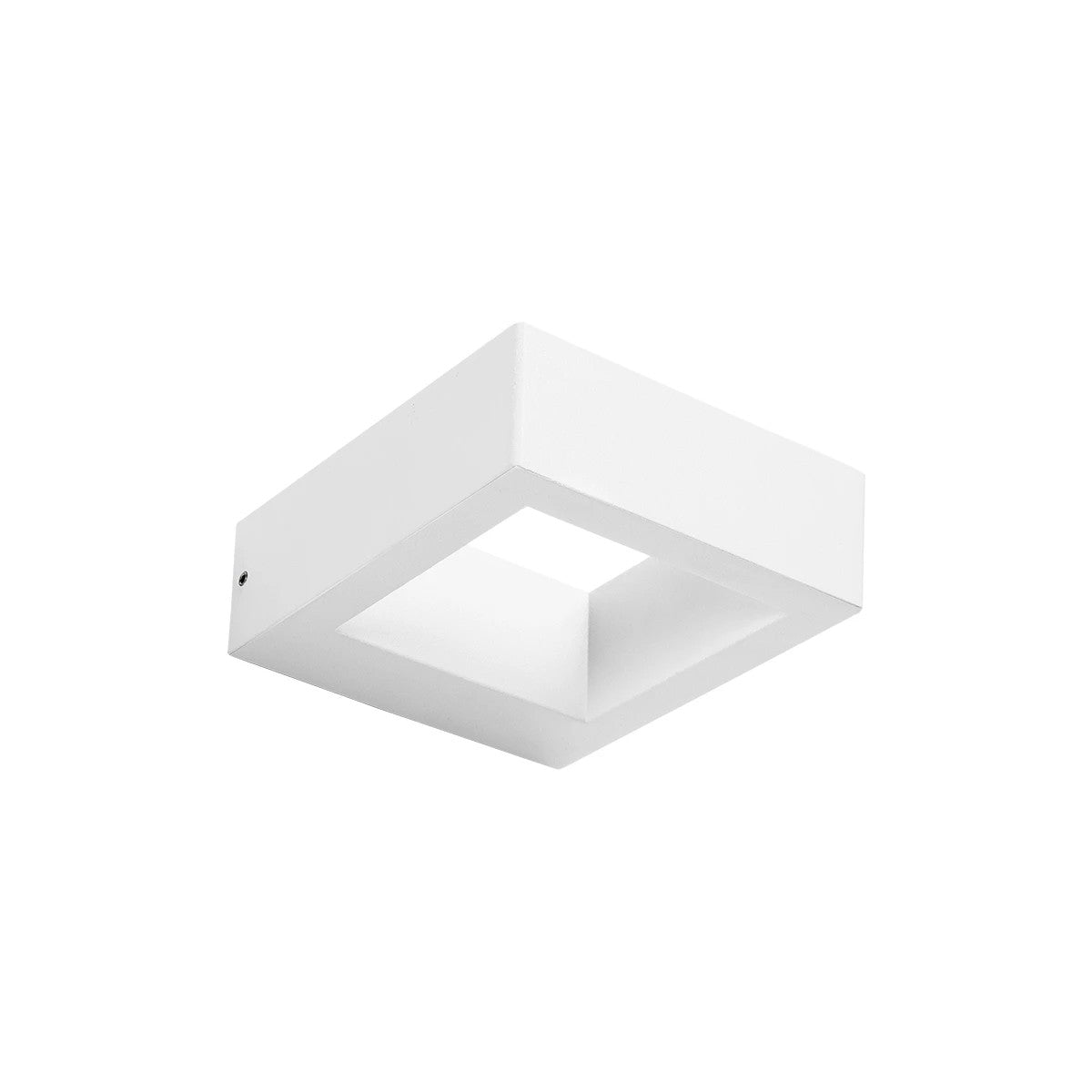 kelvo® AURA KLV-101-0118 Μοντέρνο Φωτιστικό Τοίχου - Απλίκα LED 7W 875lm 45° AC 220-240V Αδιάβροχο IP65 Θερμό Λευκό 2700K - Bridgelux COB Chip & TÜV SÜD Driver - Λευκό Ματ - Μ15 x Π12.5 x Υ4.5cm - 5 Χρόνια Εγγύηση - ledmania.gr