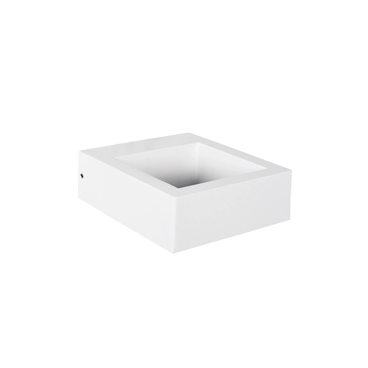 kelvo® AURA KLV-101-0118 Μοντέρνο Φωτιστικό Τοίχου - Απλίκα LED 7W 875lm 45° AC 220-240V Αδιάβροχο IP65 Θερμό Λευκό 2700K - Bridgelux COB Chip & TÜV SÜD Driver - Λευκό Ματ - Μ15 x Π12.5 x Υ4.5cm - 5 Χρόνια Εγγύηση - ledmania.gr