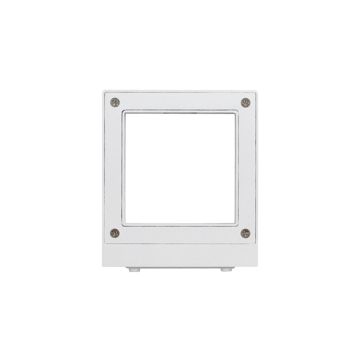 kelvo® AURA KLV-101-0118 Μοντέρνο Φωτιστικό Τοίχου - Απλίκα LED 7W 875lm 45° AC 220-240V Αδιάβροχο IP65 Θερμό Λευκό 2700K - Bridgelux COB Chip & TÜV SÜD Driver - Λευκό Ματ - Μ15 x Π12.5 x Υ4.5cm - 5 Χρόνια Εγγύηση - ledmania.gr
