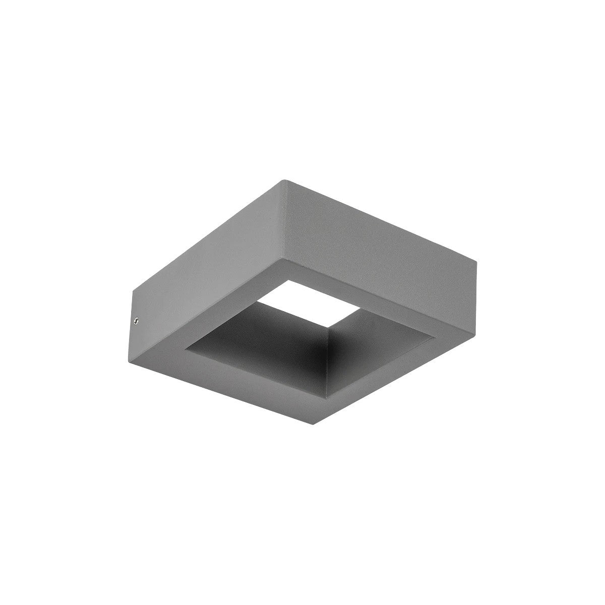 kelvo® AURA KLV-101-0117 Μοντέρνο Φωτιστικό Τοίχου - Απλίκα LED 7W 875lm 45° AC 220-240V Αδιάβροχο IP65 Θερμό Λευκό 2700K - Bridgelux COB Chip & TÜV SÜD Driver - Γκρι Ανθρακί Ματ - Μ15 x Π12.5 x Υ4.5cm - 5 Χρόνια Εγγύηση - ledmania.gr