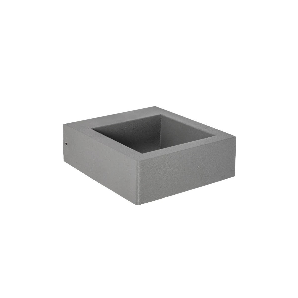 kelvo® AURA KLV-101-0117 Μοντέρνο Φωτιστικό Τοίχου - Απλίκα LED 7W 875lm 45° AC 220-240V Αδιάβροχο IP65 Θερμό Λευκό 2700K - Bridgelux COB Chip & TÜV SÜD Driver - Γκρι Ανθρακί Ματ - Μ15 x Π12.5 x Υ4.5cm - 5 Χρόνια Εγγύηση - ledmania.gr