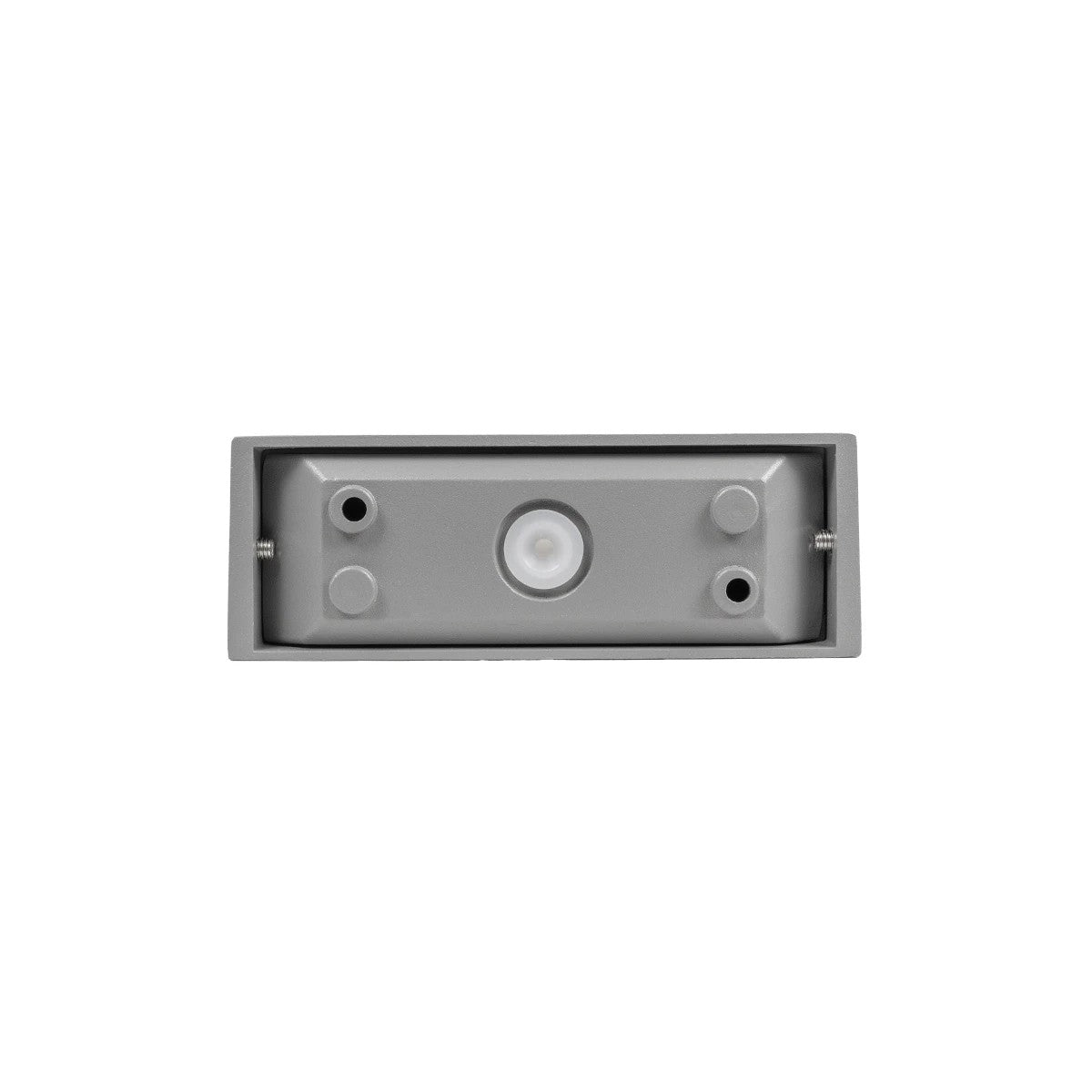 kelvo® AURA KLV-101-0117 Μοντέρνο Φωτιστικό Τοίχου - Απλίκα LED 7W 875lm 45° AC 220-240V Αδιάβροχο IP65 Θερμό Λευκό 2700K - Bridgelux COB Chip & TÜV SÜD Driver - Γκρι Ανθρακί Ματ - Μ15 x Π12.5 x Υ4.5cm - 5 Χρόνια Εγγύηση - ledmania.gr
