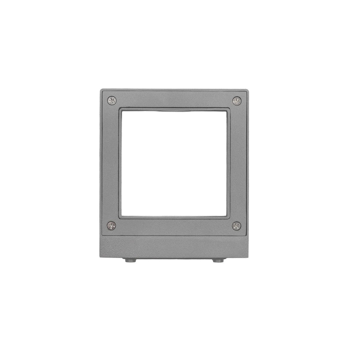 kelvo® AURA KLV-101-0117 Μοντέρνο Φωτιστικό Τοίχου - Απλίκα LED 7W 875lm 45° AC 220-240V Αδιάβροχο IP65 Θερμό Λευκό 2700K - Bridgelux COB Chip & TÜV SÜD Driver - Γκρι Ανθρακί Ματ - Μ15 x Π12.5 x Υ4.5cm - 5 Χρόνια Εγγύηση - ledmania.gr