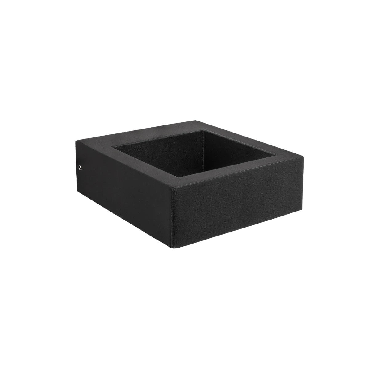 kelvo® AURA KLV-101-0116 Μοντέρνο Φωτιστικό Τοίχου - Απλίκα LED 7W 875lm 45° AC 220-240V Αδιάβροχο IP65 Θερμό Λευκό 2700K - Bridgelux COB Chip & TÜV SÜD Driver - Μαύρο Ματ - Μ15 x Π12.5 x Υ4.5cm - 5 Χρόνια Εγγύηση - ledmania.gr