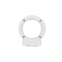 kelvo® AURA KLV-101-0115 Μοντέρνο Φωτιστικό Τοίχου - Απλίκα LED 7W 875lm 45° AC 220-240V Αδιάβροχο IP65 Θερμό Λευκό 2700K - Bridgelux COB Chip & TÜV SÜD Driver - Λευκό Ματ - Μ15 x Π13 x Υ4.5cm - 5 Χρόνια Εγγύηση - ledmania.gr