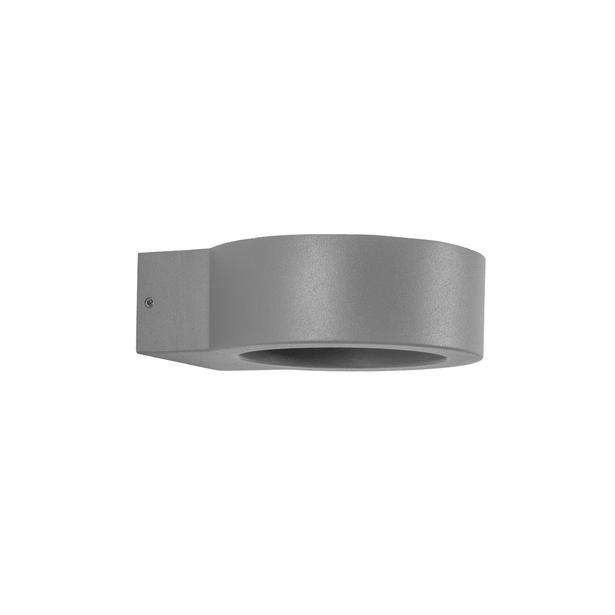 kelvo® AURA KLV-101-0114 Μοντέρνο Φωτιστικό Τοίχου - Απλίκα LED 7W 875lm 45° AC 220-240V Αδιάβροχο IP65 Θερμό Λευκό 2700K - Bridgelux COB Chip & TÜV SÜD Driver - Γκρι Ανθρακί Ματ - Μ15 x Π13 x Υ4.5cm - 5 Χρόνια Εγγύηση - ledmania.gr