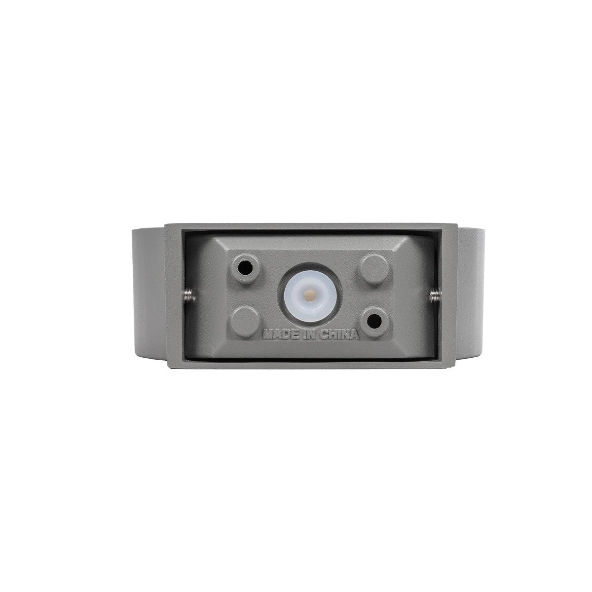kelvo® AURA KLV-101-0114 Μοντέρνο Φωτιστικό Τοίχου - Απλίκα LED 7W 875lm 45° AC 220-240V Αδιάβροχο IP65 Θερμό Λευκό 2700K - Bridgelux COB Chip & TÜV SÜD Driver - Γκρι Ανθρακί Ματ - Μ15 x Π13 x Υ4.5cm - 5 Χρόνια Εγγύηση - ledmania.gr