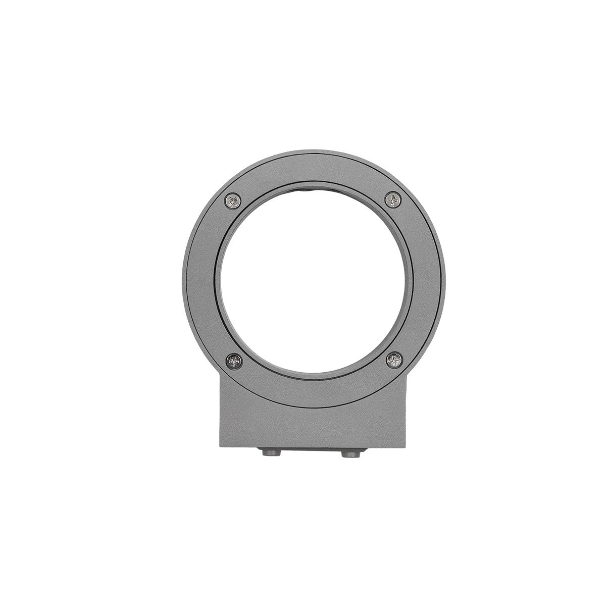 kelvo® AURA KLV-101-0114 Μοντέρνο Φωτιστικό Τοίχου - Απλίκα LED 7W 875lm 45° AC 220-240V Αδιάβροχο IP65 Θερμό Λευκό 2700K - Bridgelux COB Chip & TÜV SÜD Driver - Γκρι Ανθρακί Ματ - Μ15 x Π13 x Υ4.5cm - 5 Χρόνια Εγγύηση - ledmania.gr