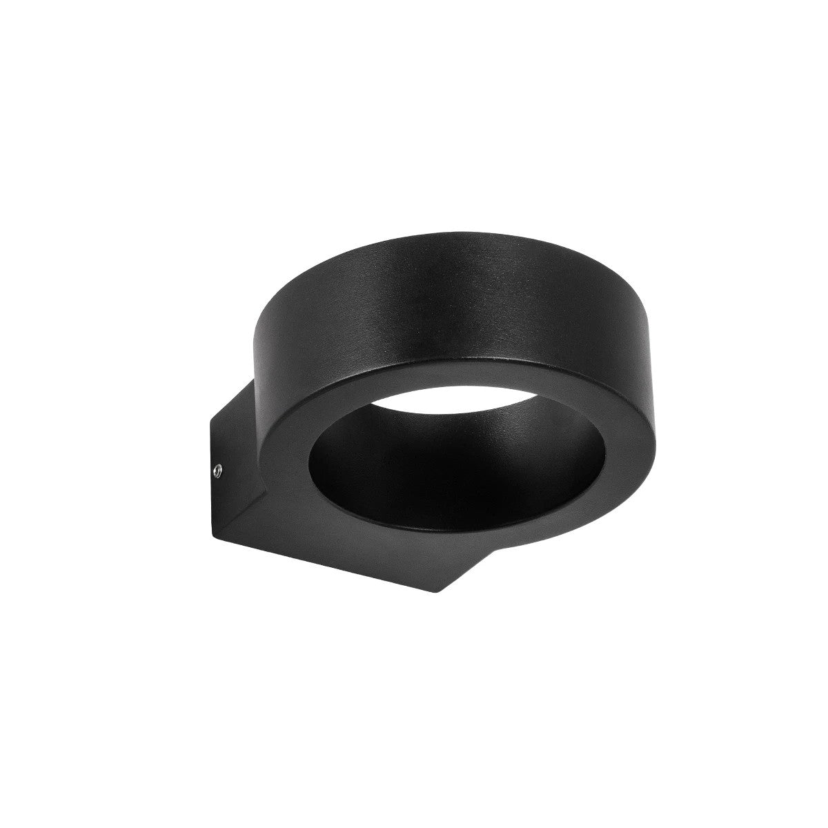 kelvo® AURA KLV-101-0113 Μοντέρνο Φωτιστικό Τοίχου - Απλίκα LED 7W 875lm 45° AC 220-240V Αδιάβροχο IP65 Θερμό Λευκό 2700K - Bridgelux COB Chip & TÜV SÜD Driver - Μαύρο Ματ - Μ15 x Π13 x Υ4.5cm - 5 Χρόνια Εγγύηση - ledmania.gr