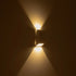 kelvo® FLUX KLV-101-0121 Μοντέρνο Φωτιστικό Τοίχου - Απλίκα LED 6W 750lm 30° AC 220-240V Αδιάβροχο IP65 Θερμό Λευκό 2700K - Bridgelux COB Chip & TÜV SÜD Driver - Λευκό Ματ - Μ5 x Π8.5 x Υ17cm - 5 Χρόνια Εγγύηση - ledmania.gr
