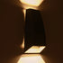 kelvo® FLUX KLV-101-0120 Μοντέρνο Φωτιστικό Τοίχου - Απλίκα LED 6W 750lm 30° AC 220-240V Αδιάβροχο IP65 Θερμό Λευκό 2700K - Bridgelux COB Chip & TÜV SÜD Driver - Γκρι Ανθρακί Ματ - Μ5 x Π8.5 x Υ17cm - 5 Χρόνια Εγγύηση - ledmania.gr