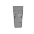 kelvo® FLUX KLV-101-0120 Μοντέρνο Φωτιστικό Τοίχου - Απλίκα LED 6W 750lm 30° AC 220-240V Αδιάβροχο IP65 Θερμό Λευκό 2700K - Bridgelux COB Chip & TÜV SÜD Driver - Γκρι Ανθρακί Ματ - Μ5 x Π8.5 x Υ17cm - 5 Χρόνια Εγγύηση - ledmania.gr