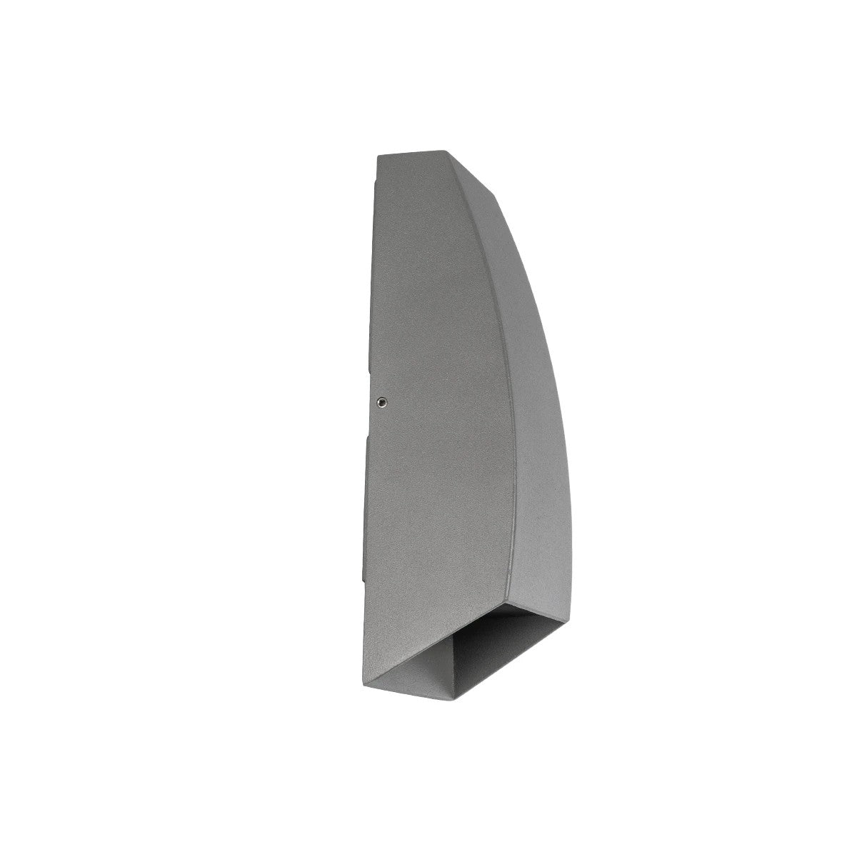 kelvo® FLUX KLV-101-0120 Μοντέρνο Φωτιστικό Τοίχου - Απλίκα LED 6W 750lm 30° AC 220-240V Αδιάβροχο IP65 Θερμό Λευκό 2700K - Bridgelux COB Chip & TÜV SÜD Driver - Γκρι Ανθρακί Ματ - Μ5 x Π8.5 x Υ17cm - 5 Χρόνια Εγγύηση - ledmania.gr